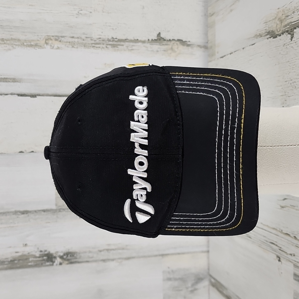 TaylorMade black tmax gear baseball golf hat cap One Size
